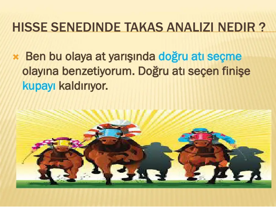 At yarışı benzetmesi