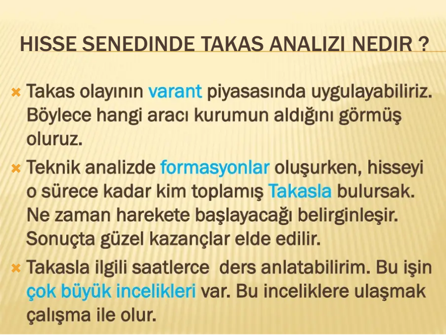 Varant ve teknik analiz ile birleşim